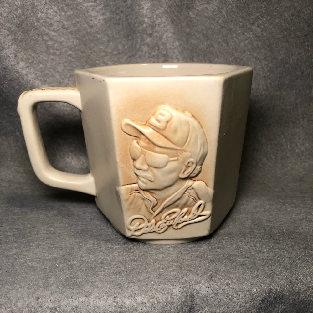 DALE EARNHARDT 50th ANNIVERSARY HEXAGON MUG NASCAR #3 LICENSED